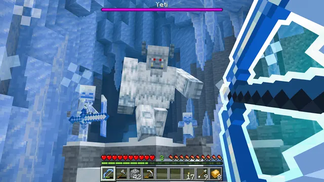 Core Craft Yeti boss battle